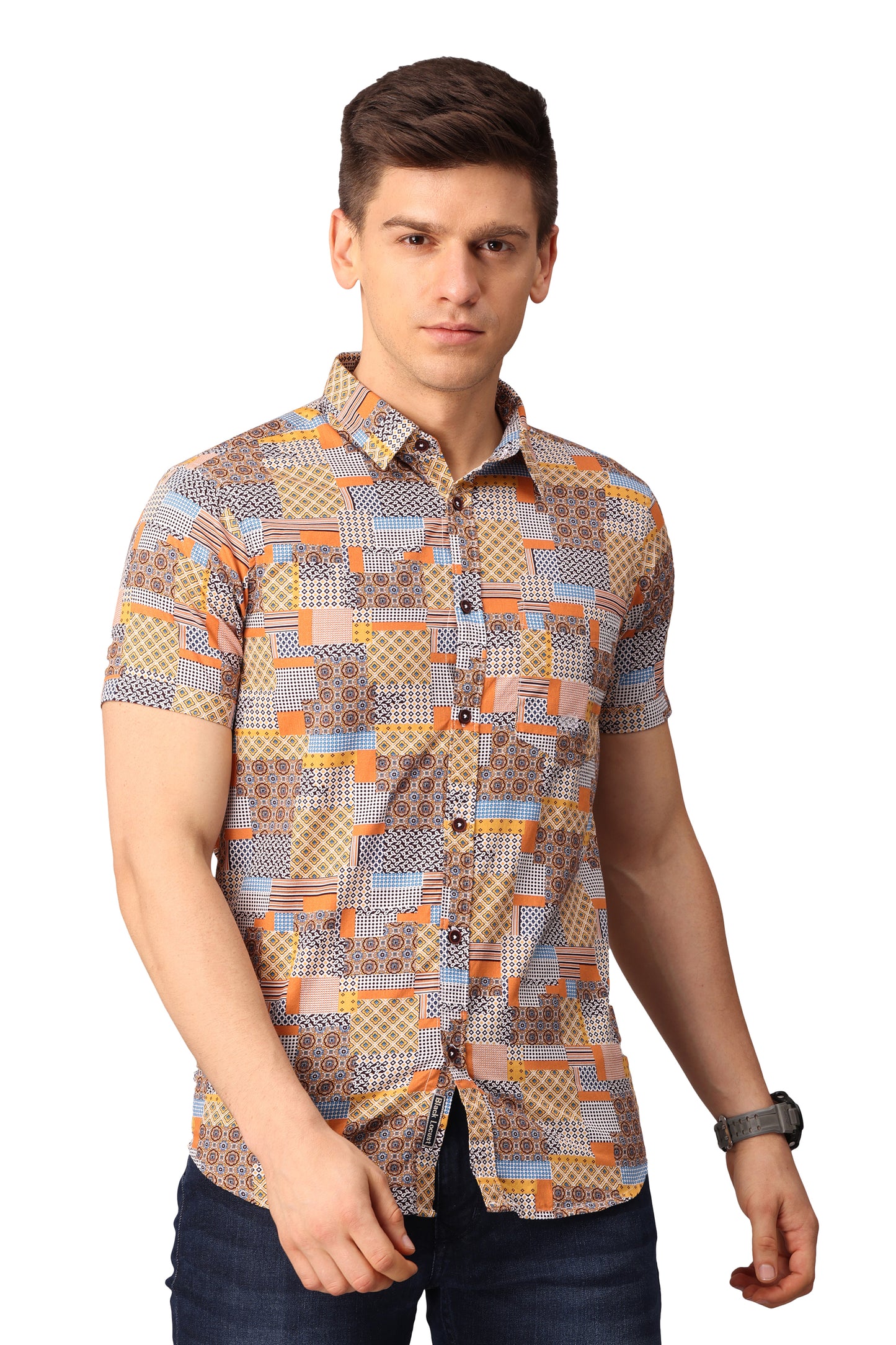 Multi Color Printed Shirt