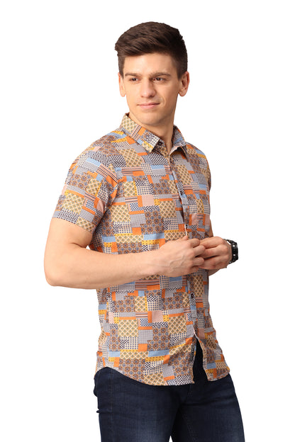 Multi Color Printed Shirt