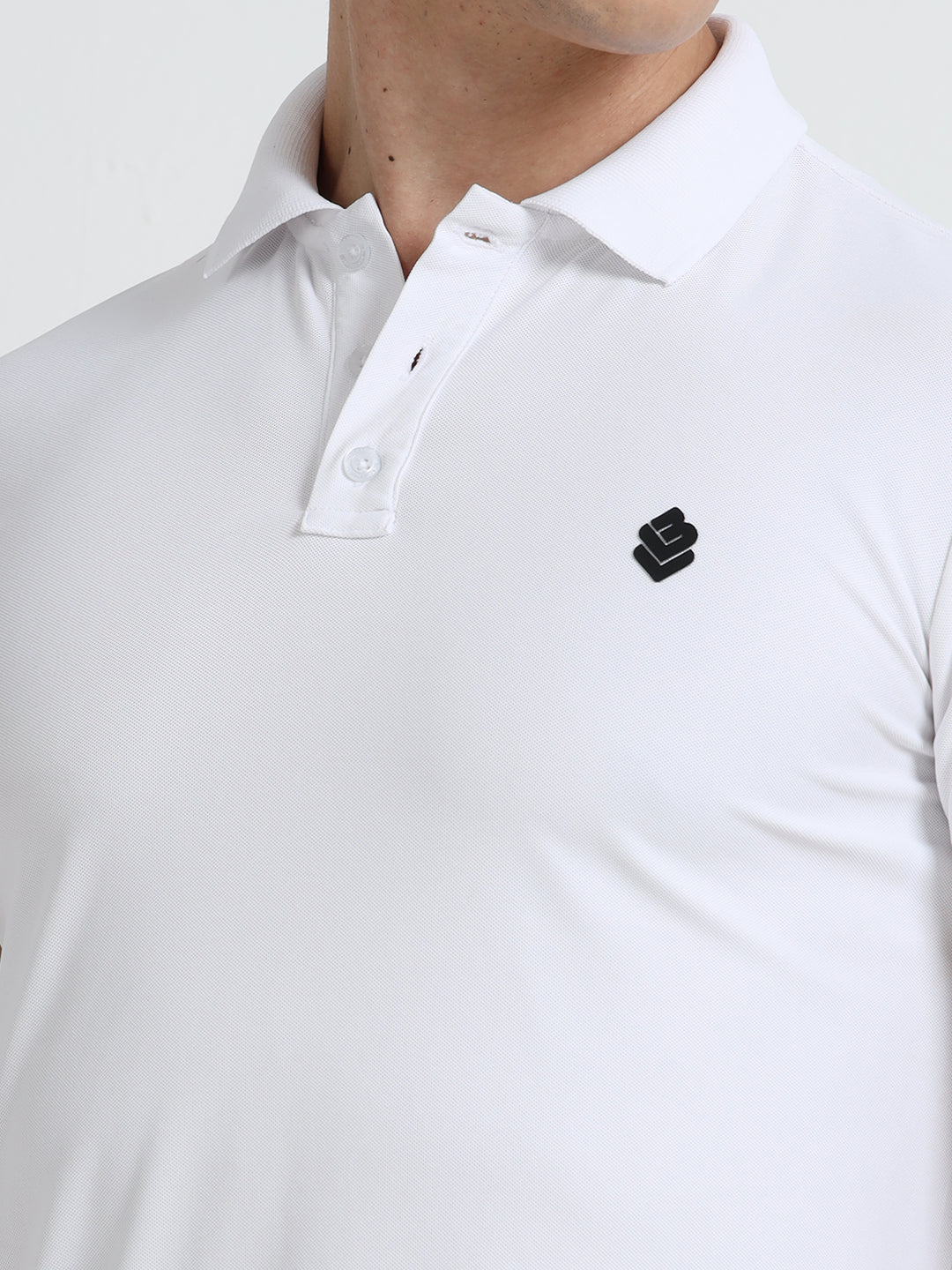 Men's Essential  White Crew Neck Cotton T-Shirt