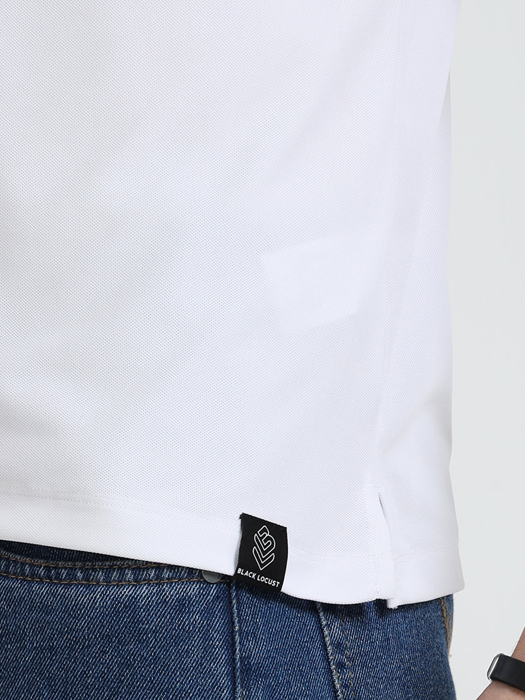 Men's Essential  White Crew Neck Cotton T-Shirt