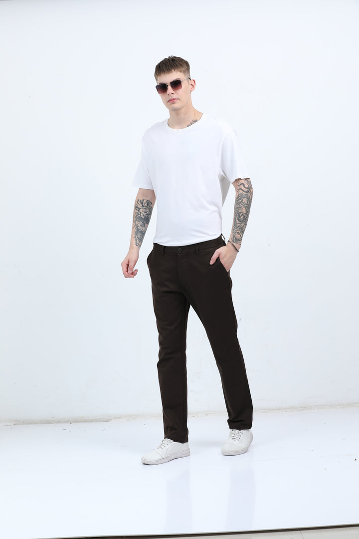 Men's Graphic design casual WhiteT-shirt