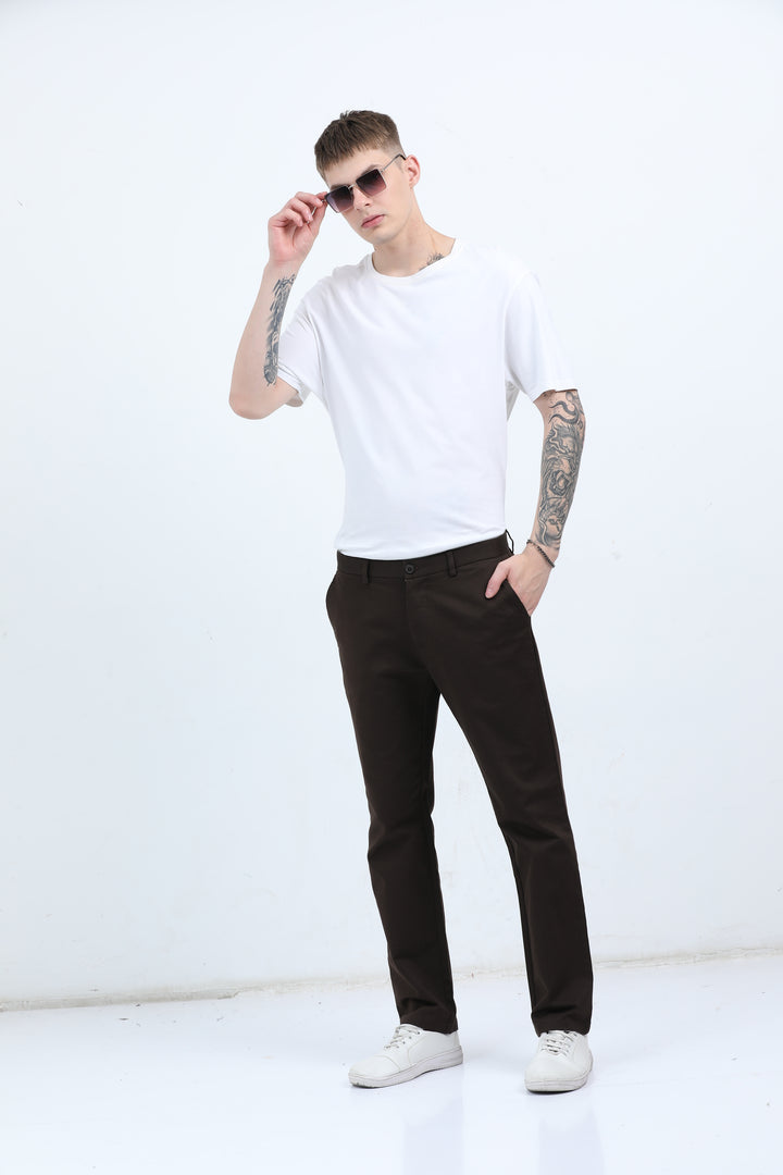 Men's Graphic design casual WhiteT-shirt