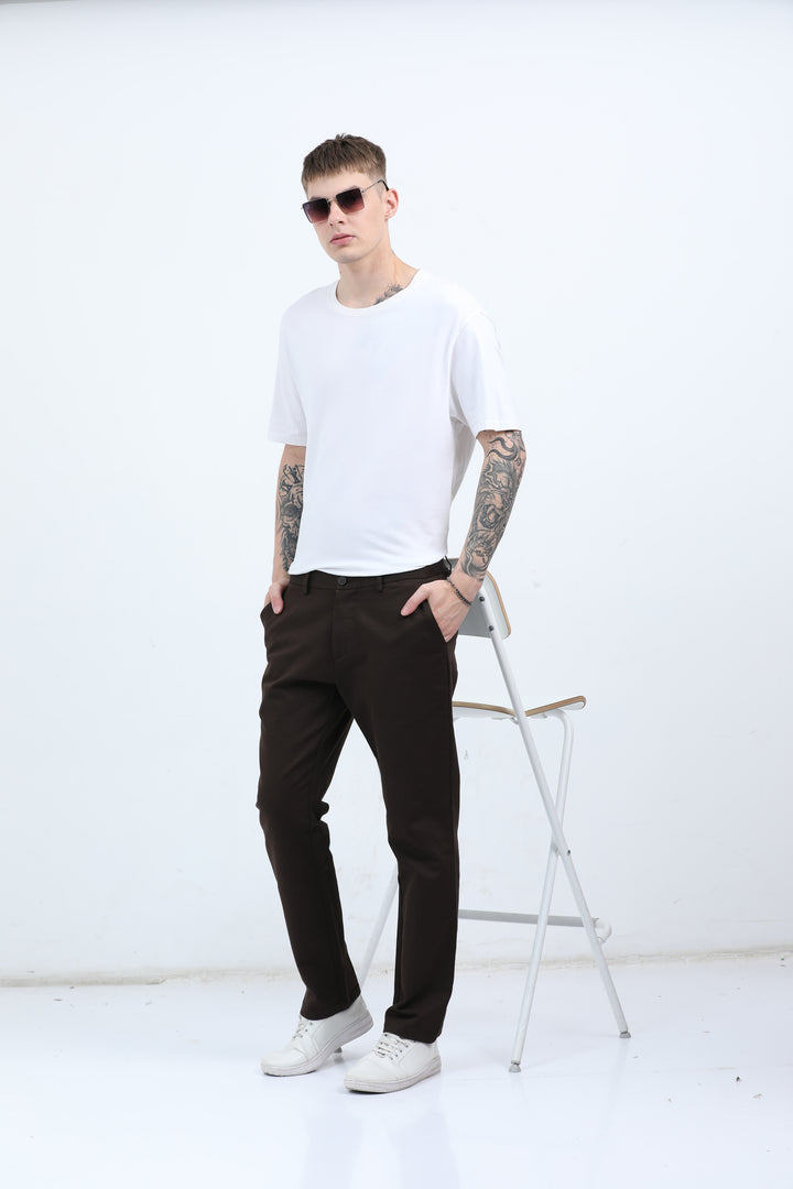 Men's Graphic design casual WhiteT-shirt
