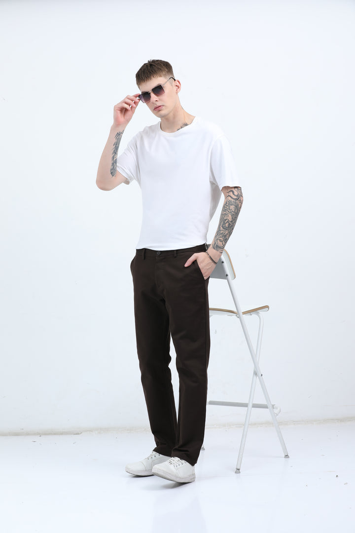 Men's Graphic design casual WhiteT-shirt