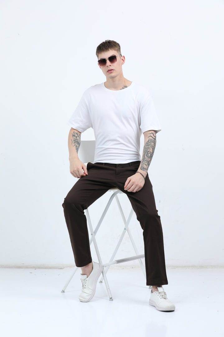 Men's Graphic design casual WhiteT-shirt