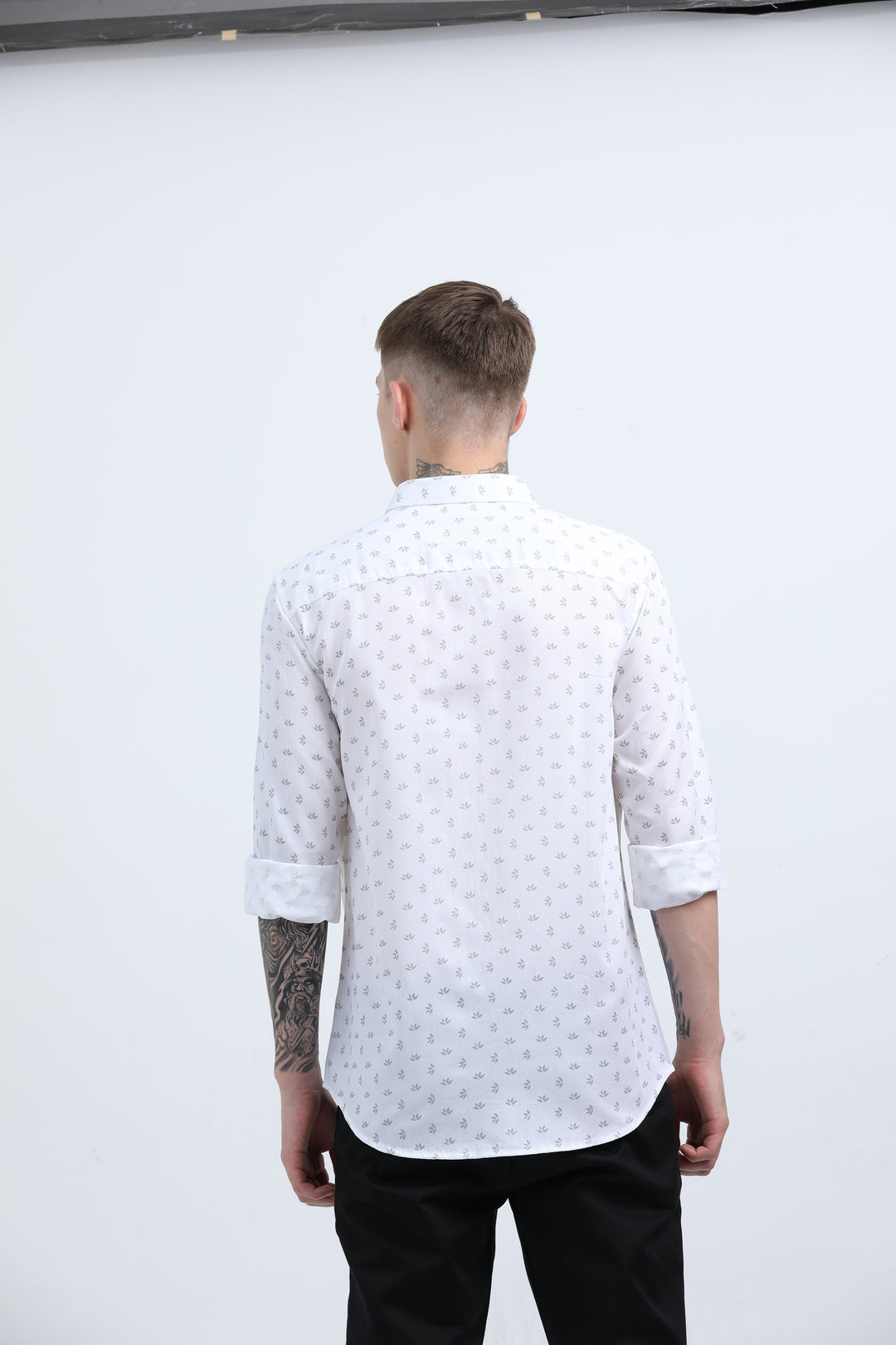 Man's Breathable fabric Sea Green shirt