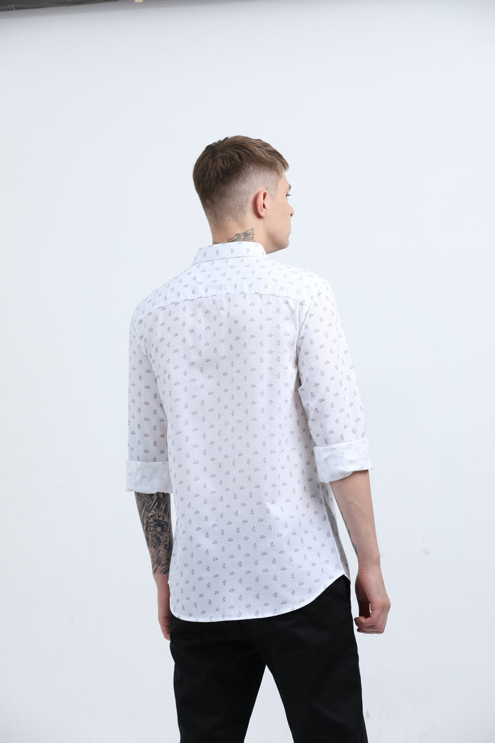 Man's Breathable fabric Sea Green shirt