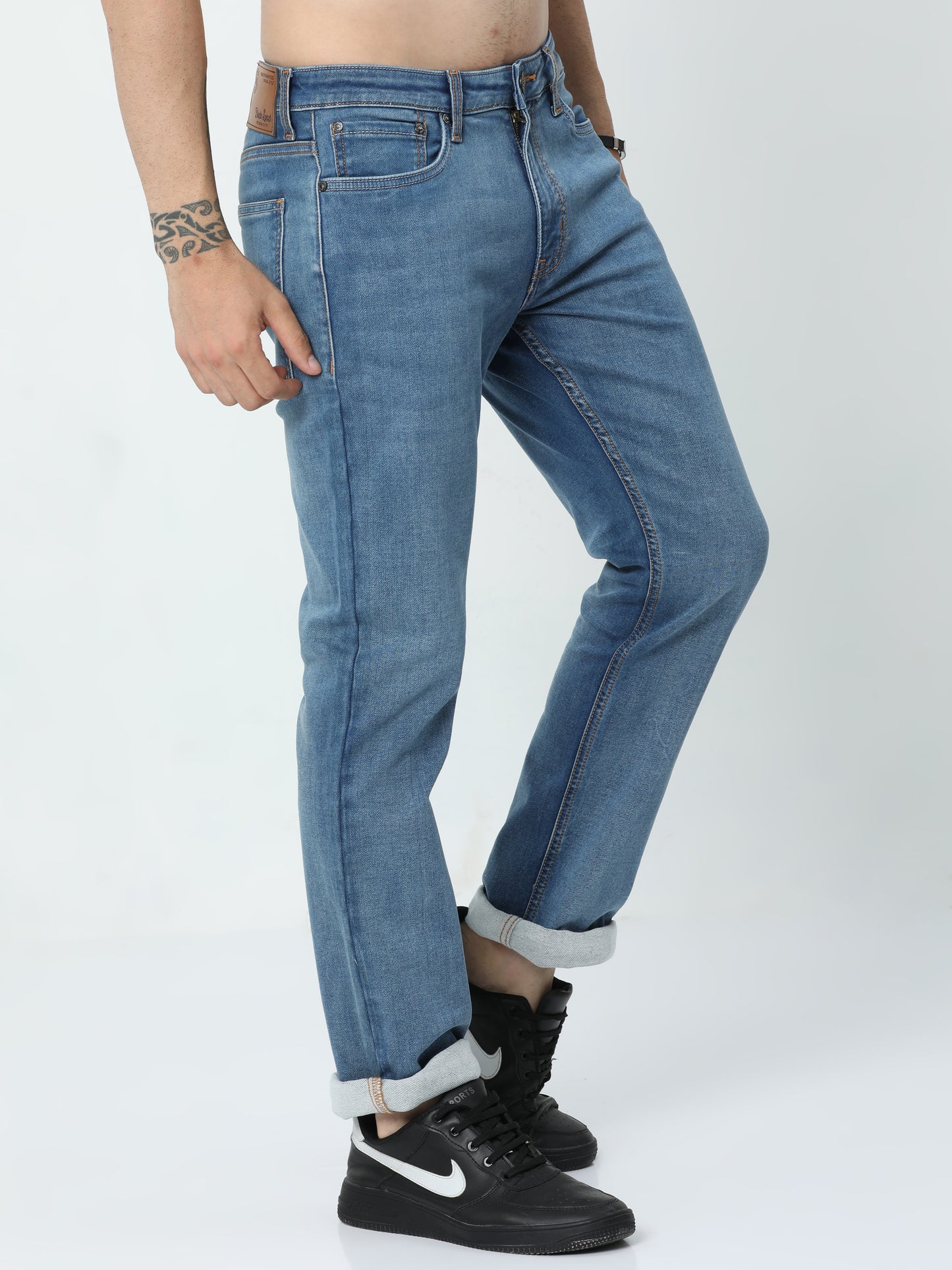 Denim Straight Fit Jeans