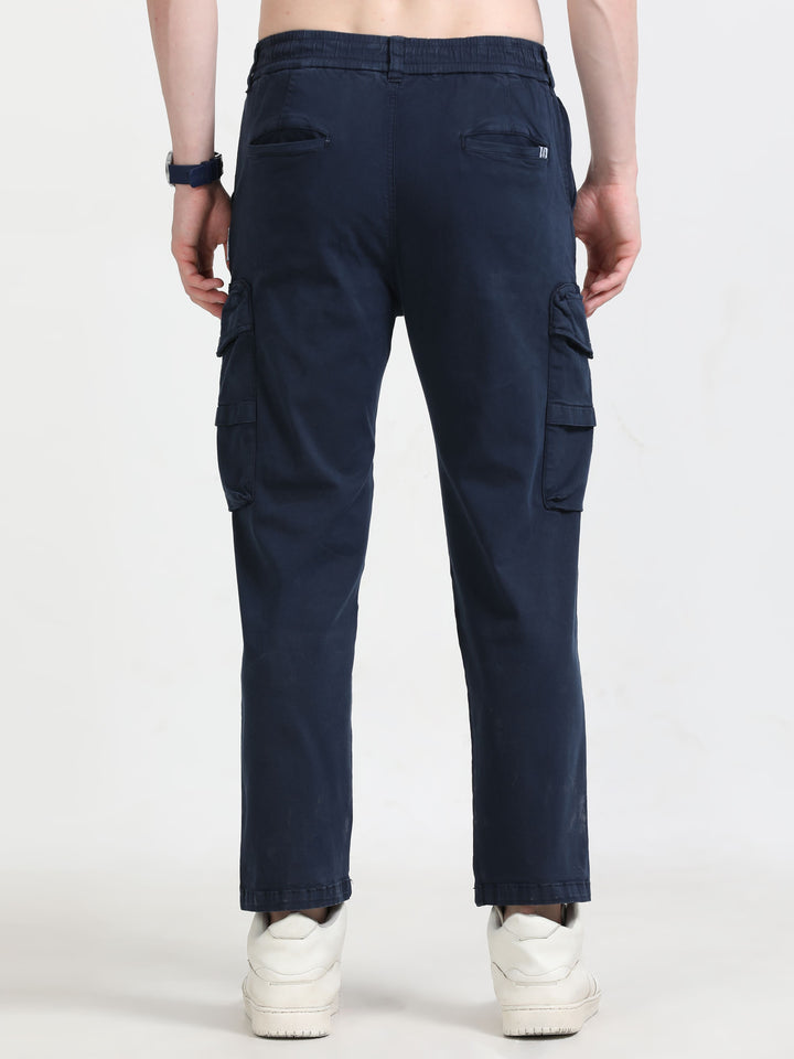 Men's Tapered inseam with adjustable hem cargo trousers