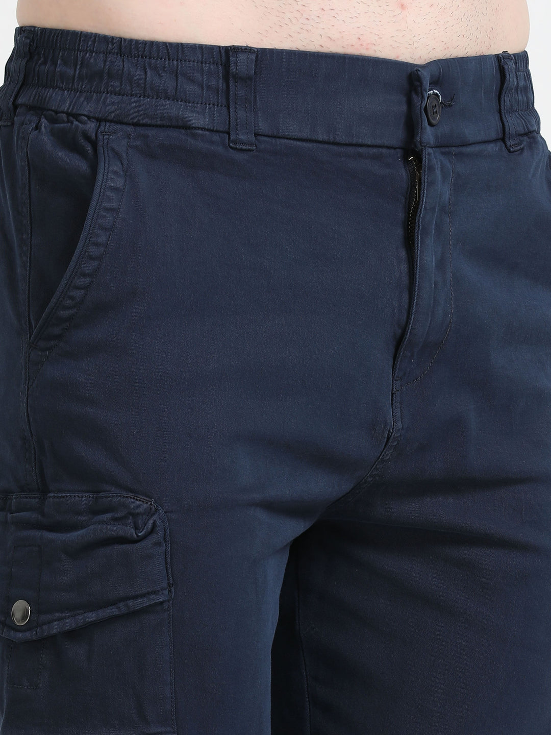 Men's Tapered inseam with adjustable hem cargo trousers