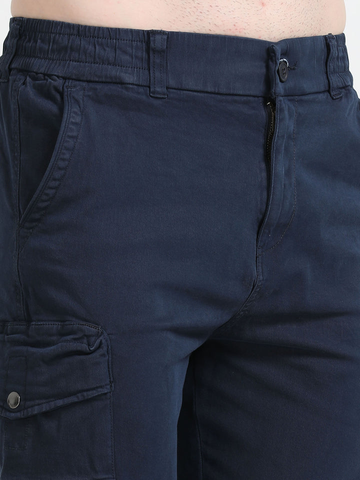 Men's Tapered inseam with adjustable hem cargo trousers