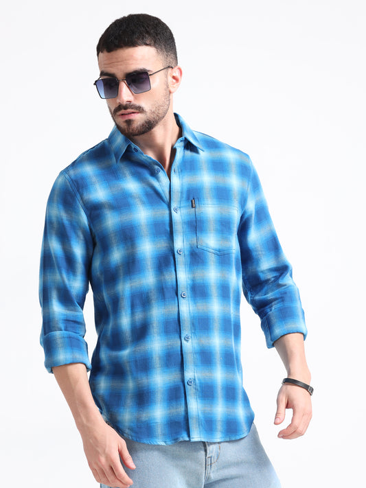 Print Flannel Shirt