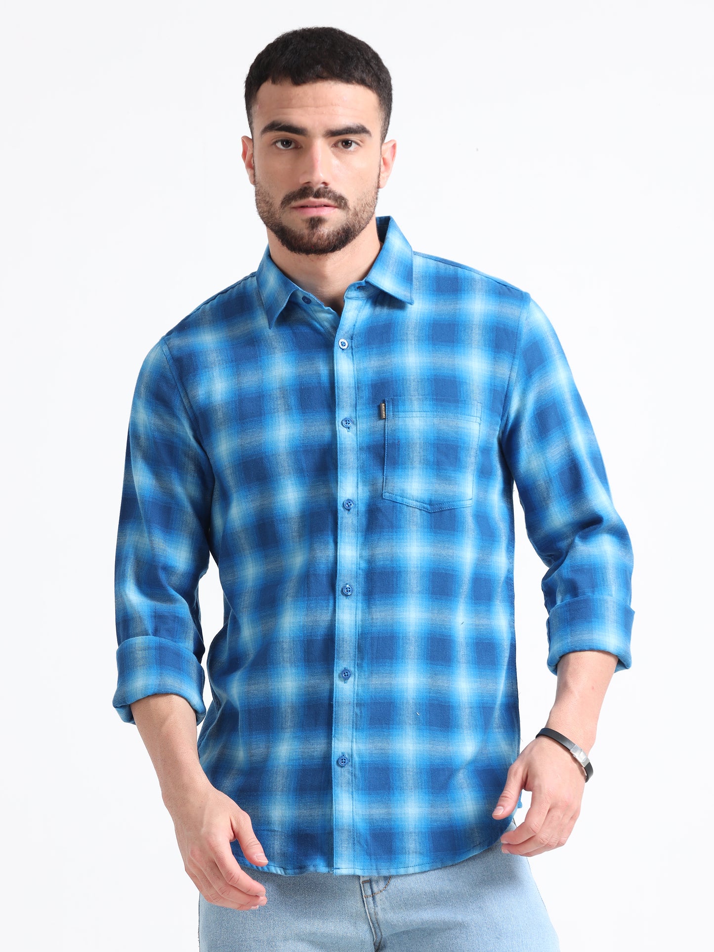 Print Flannel Shirt