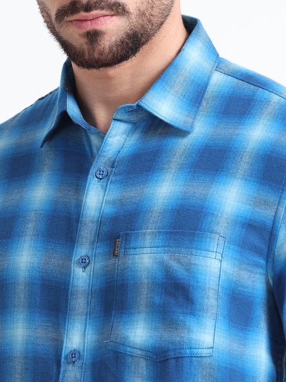 Print Flannel Shirt