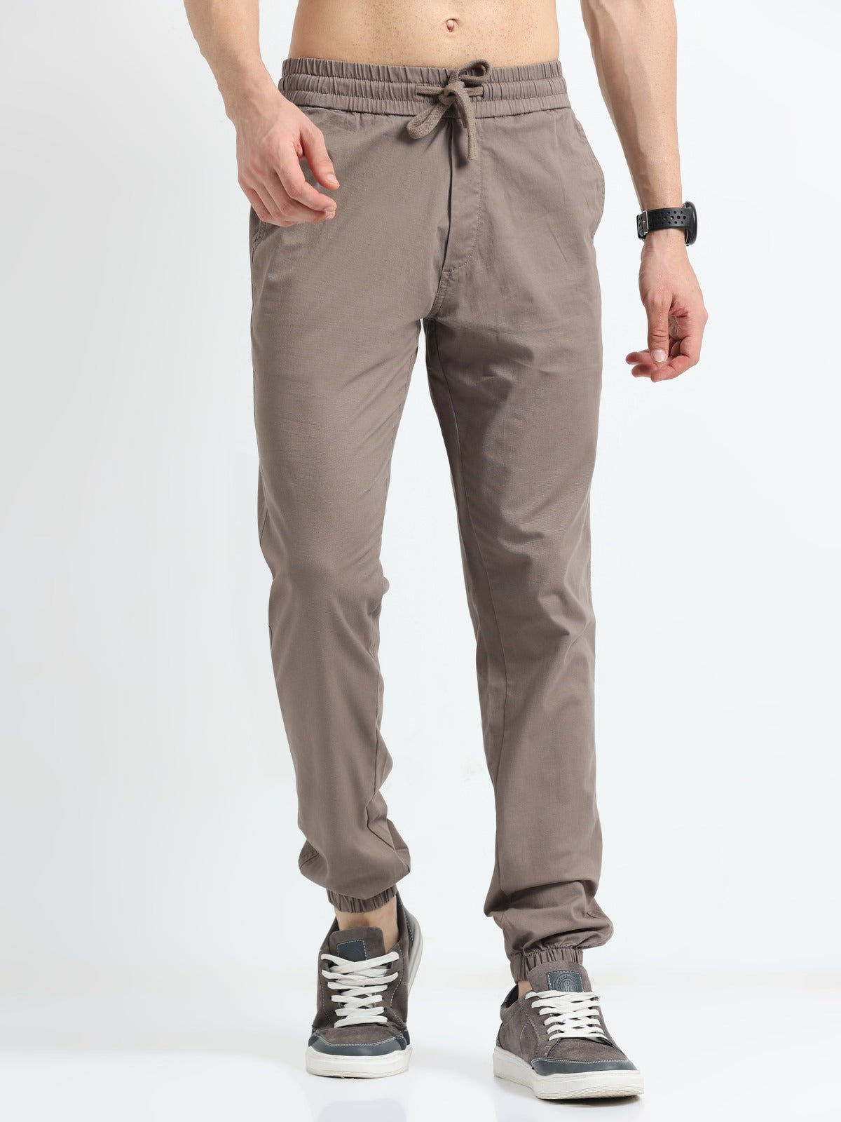 Black locust flexible joggers