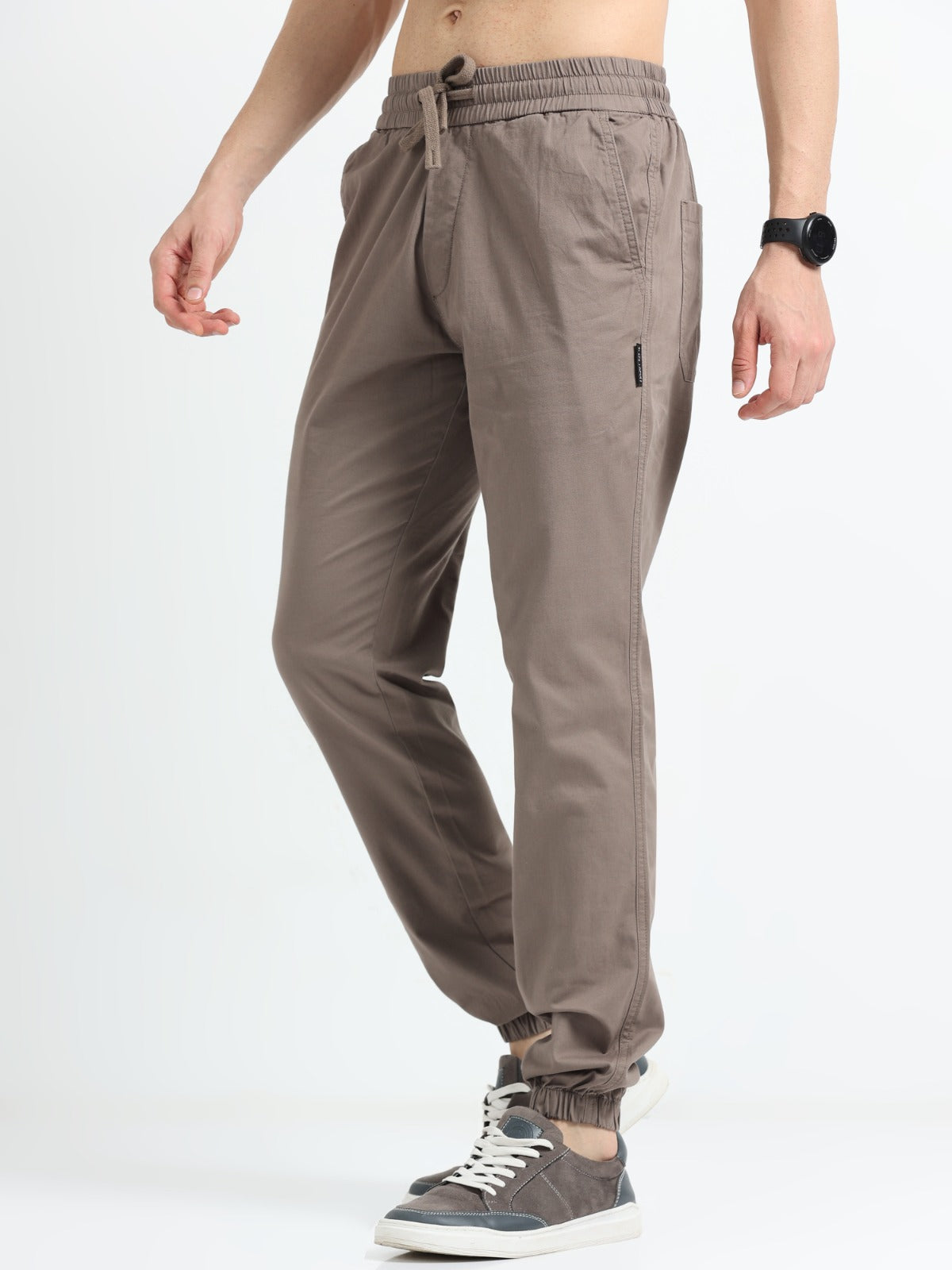 Black locust flexible joggers