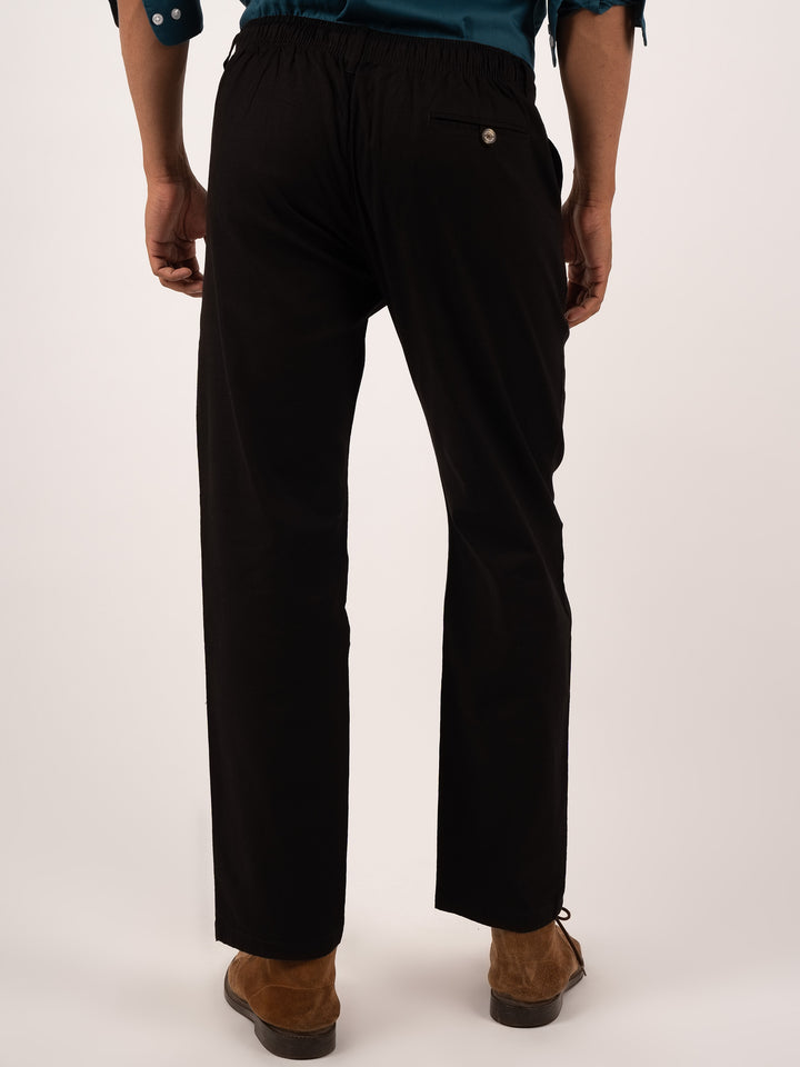 Men’s Smart Fit Cotton Drawstring Trousrs