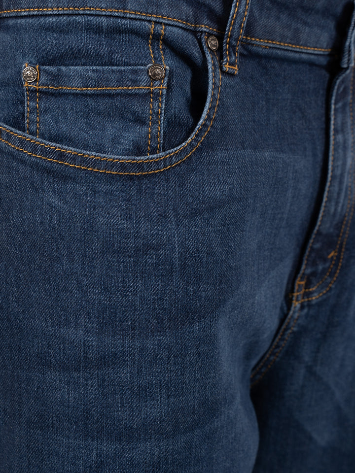 Men’s Space Blue Baggy Fit Jeans