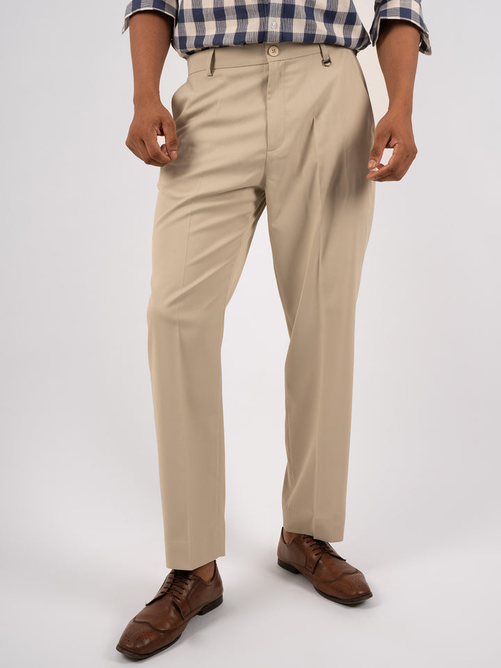 MEN'S DEEP MARINE, SHARP FIT TAILORED FORMAL PANT