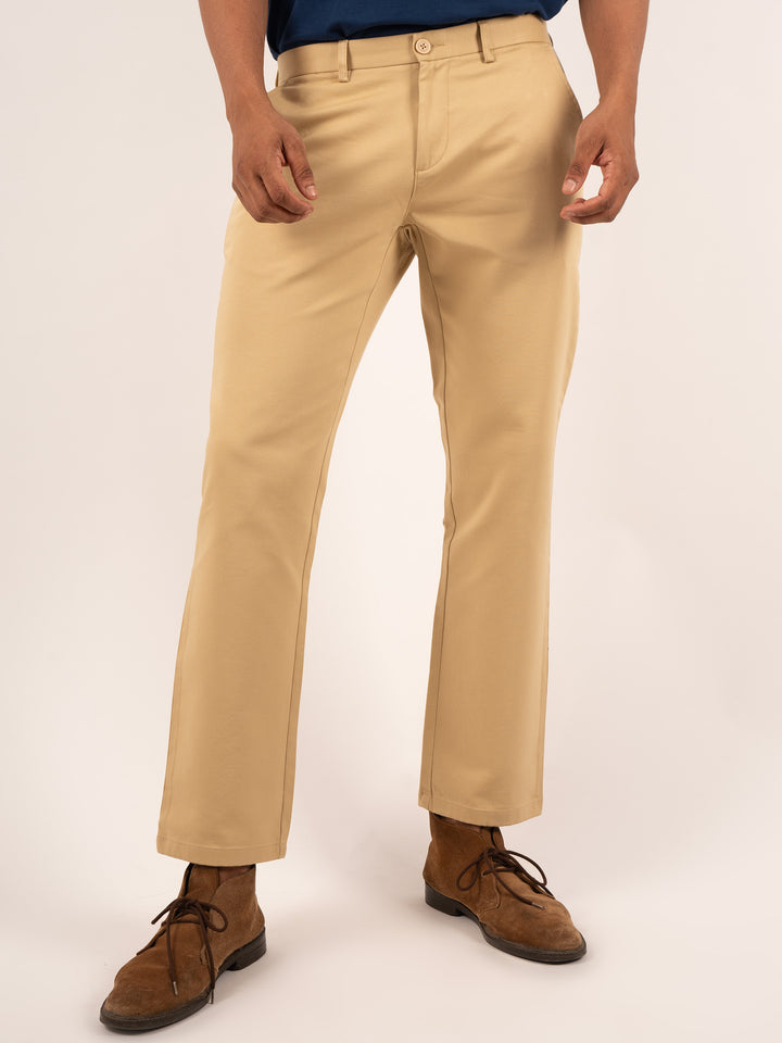 MEN'S WOOD STRETCH REGULAR FIT FORMAL PANT
