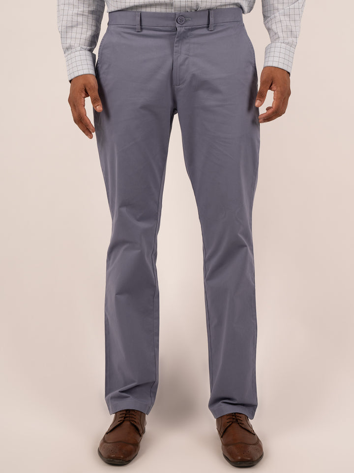 MEN'S GREY EVERYDAY PERFORMANCE FORMAL PANT