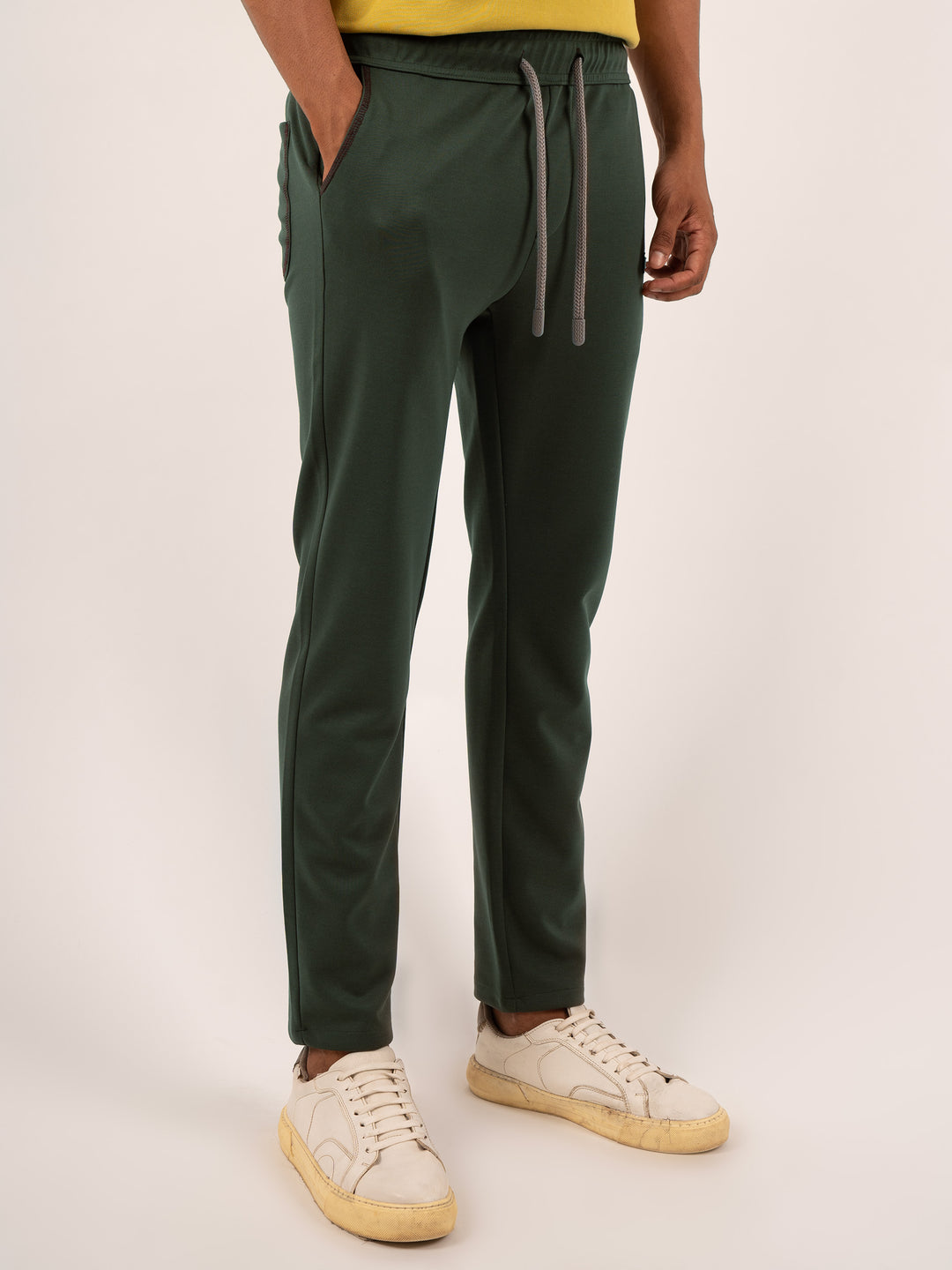 Men’s Charcoal Utility Cargo Joggers