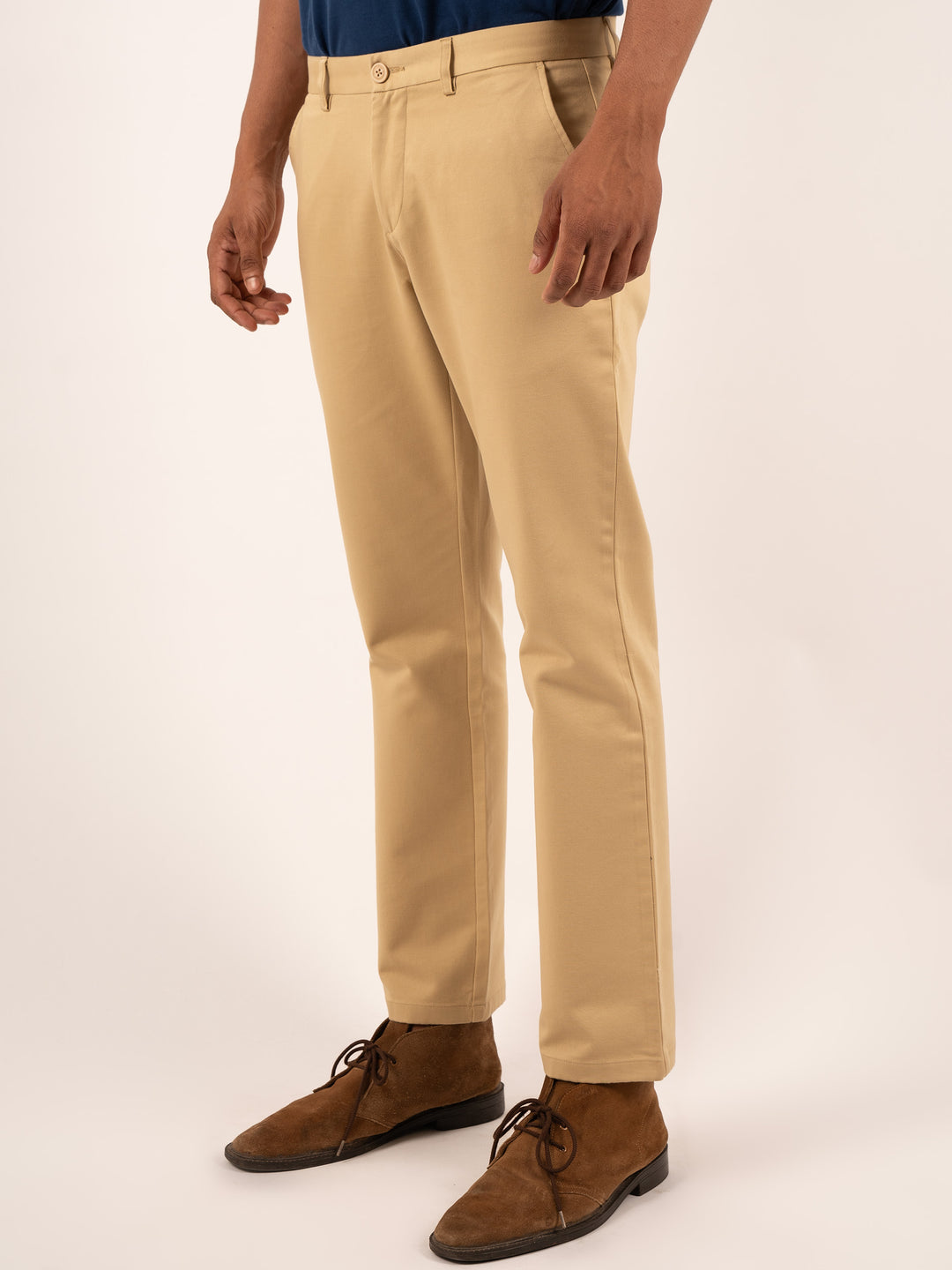 MEN'S WOOD STRETCH REGULAR FIT FORMAL PANT