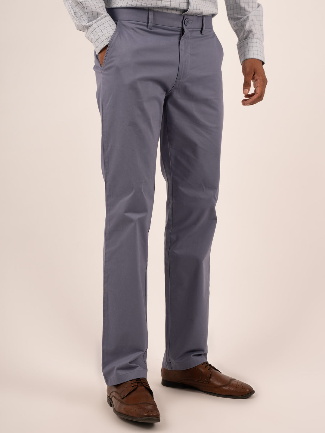 MEN'S GREY EVERYDAY PERFORMANCE FORMAL PANT