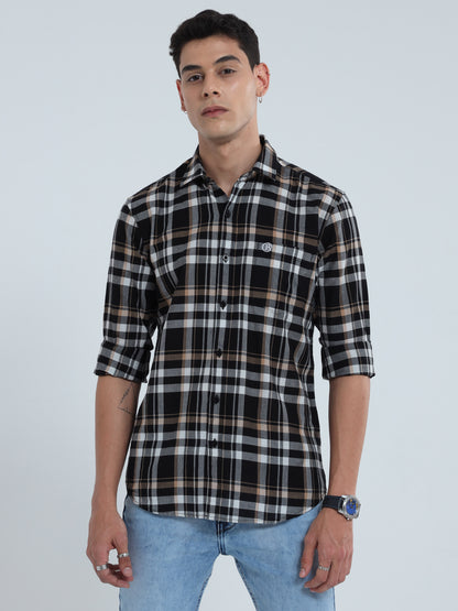 Multi Color Full Sleeve Check Shirt