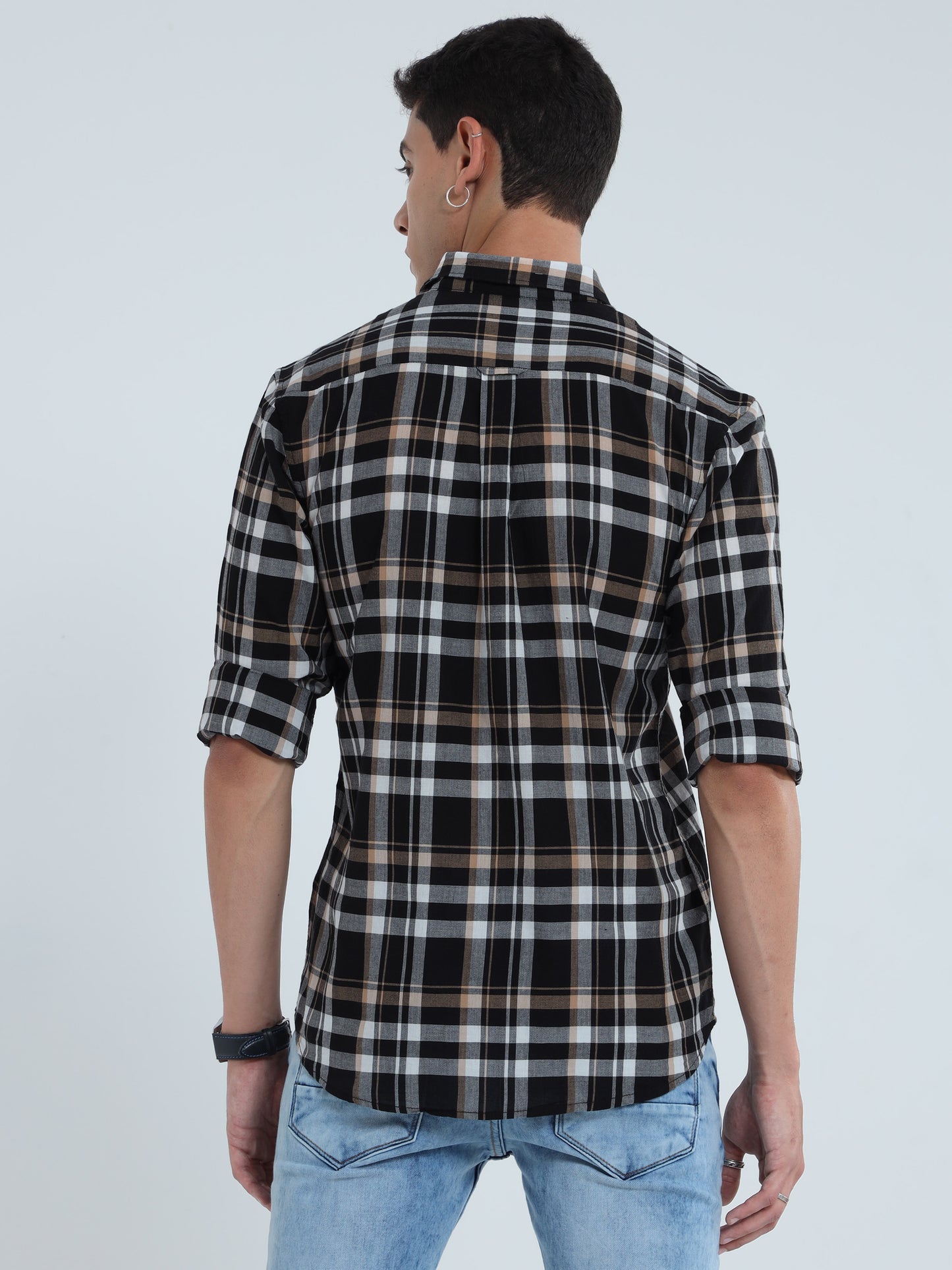 Multi Color Full Sleeve Check Shirt