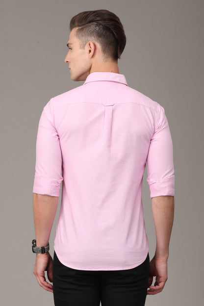 Dark Pink Sold Full Sleeve Shirt