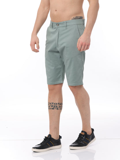 Textured Green Short