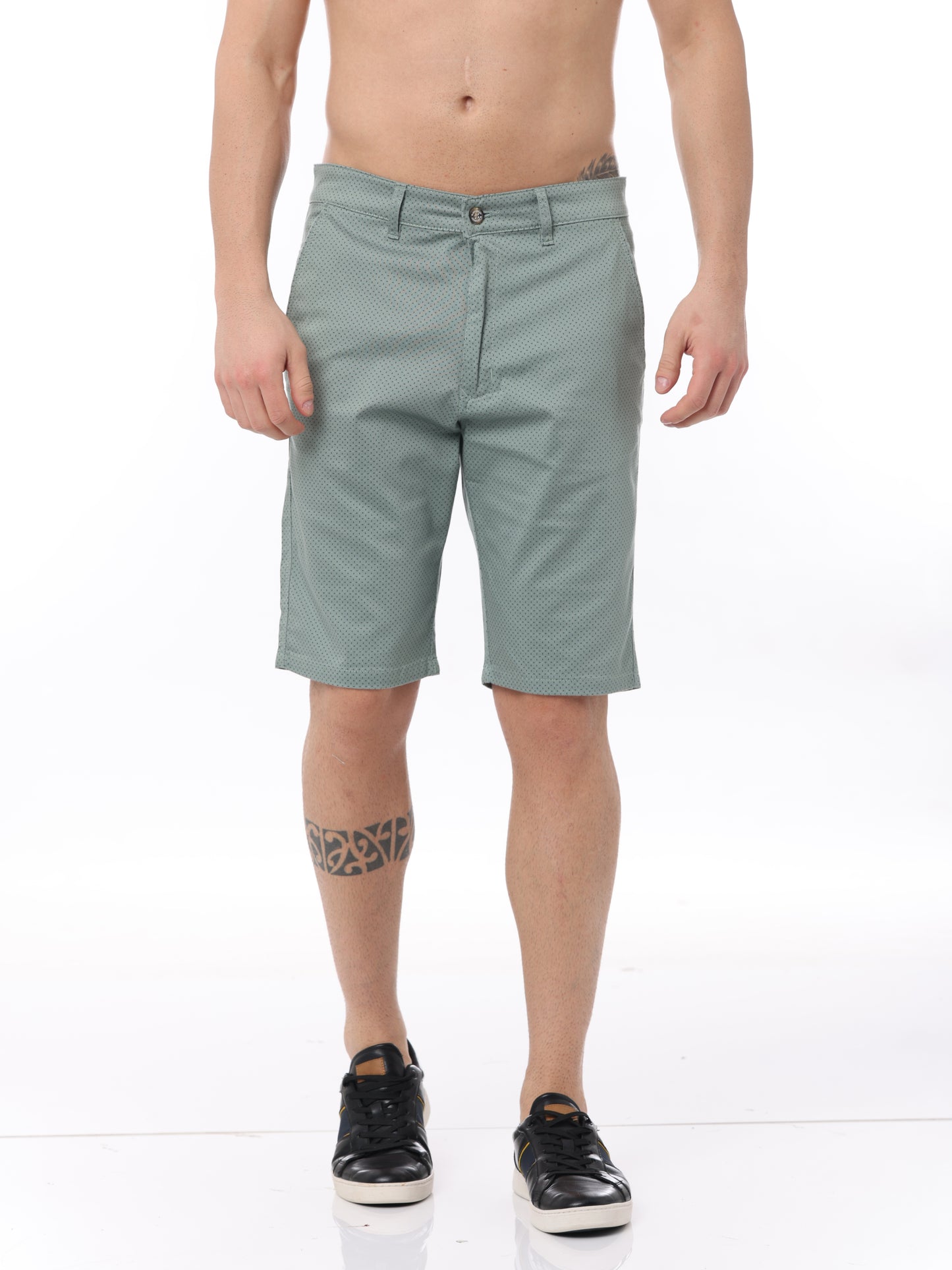 Textured Green Short