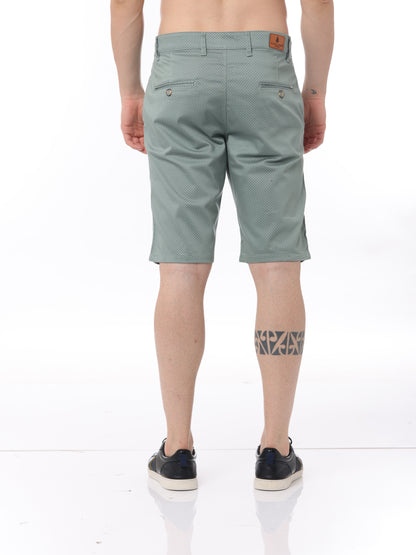 Textured Green Short