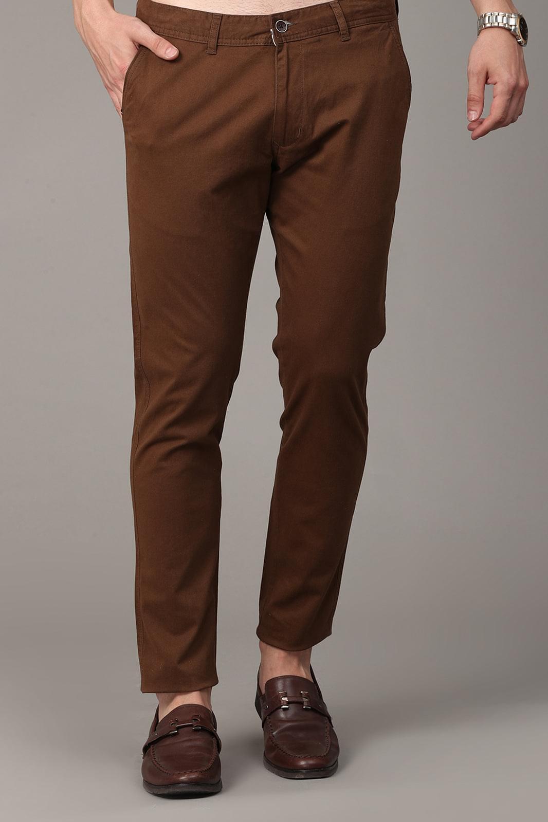 Cotton Pant- Coffee Brown